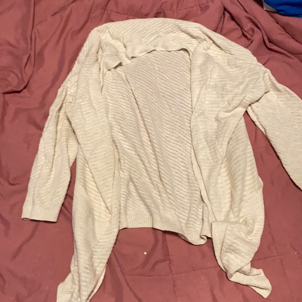 Cream cardigan